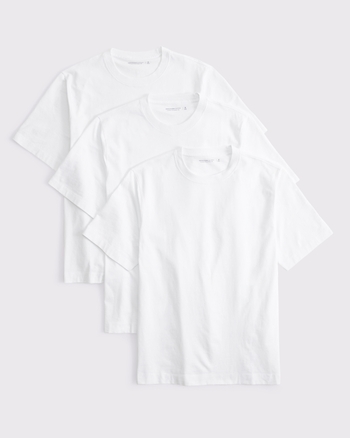 3-Pack Classic Polished Tees from Abercrombie & Fitch - $29.99
