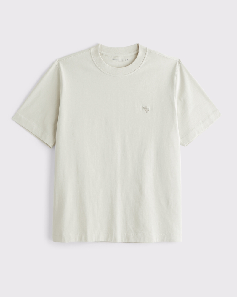 ☆Abercrombie & Fitch☆ ヘビーウェイト アイコン Tシャツ メンズ ヘビーウェイト アイコンTシャツ | メンズ セール