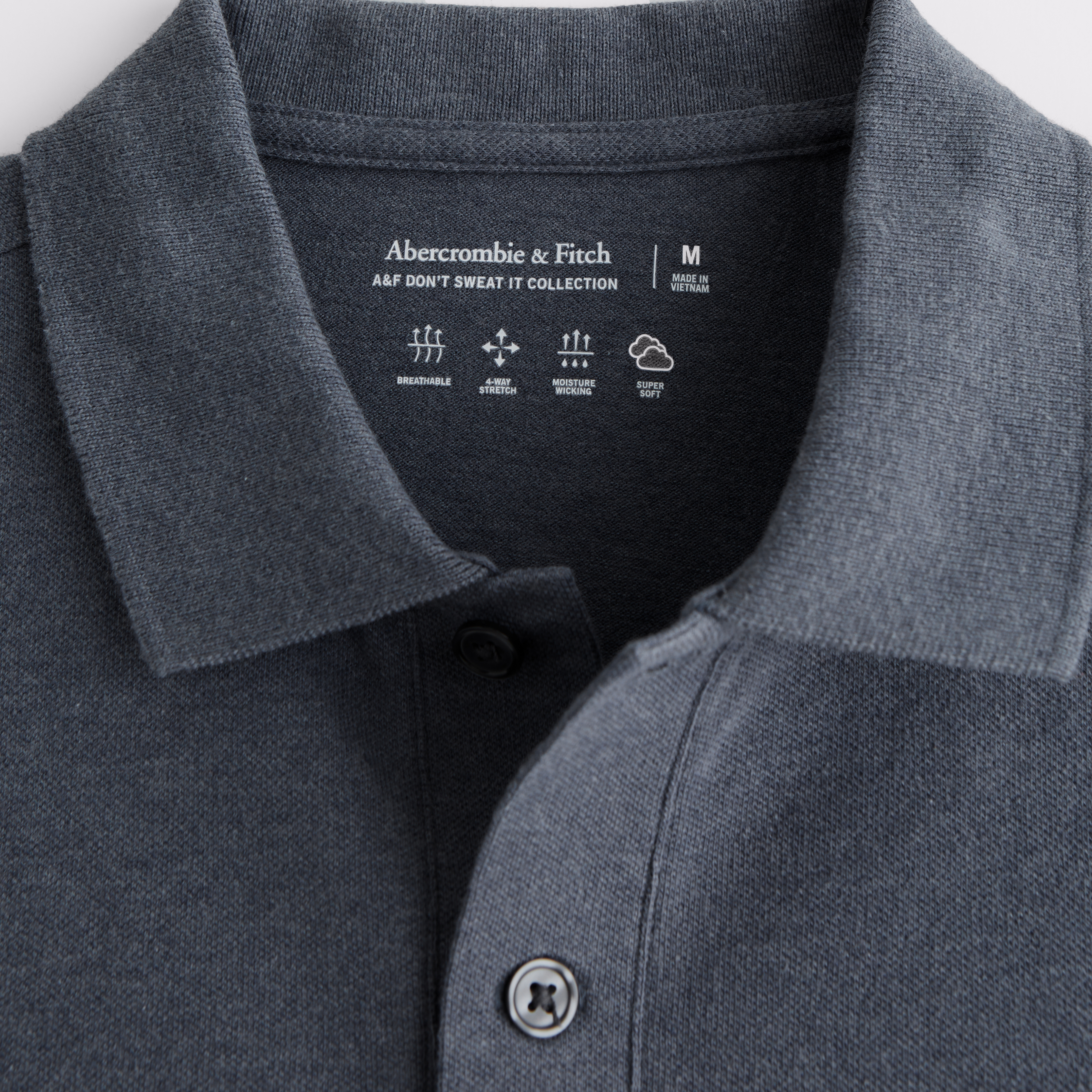 Abercrombie & FitchアイコンDon't Sweat Itポロシャツ3枚パック Men's 3-Pack Tonal Icon Don't Sweat It Polos | Men's Tops