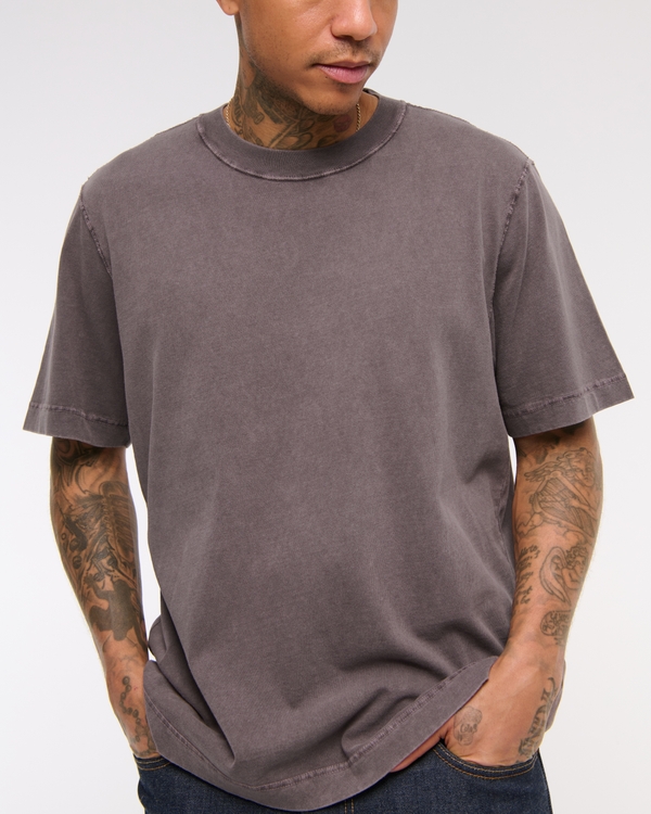 Vintage-Inspired Tee, Brindle view 1