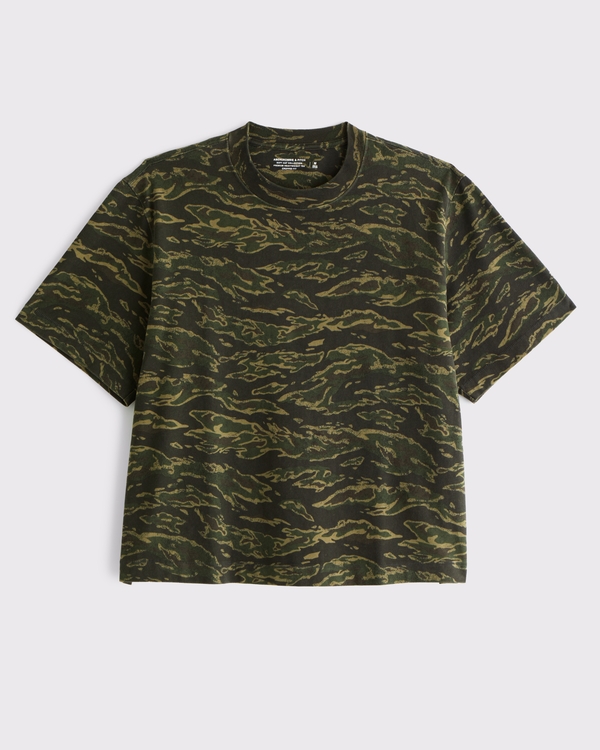 Premium Heavyweight Cropped Tee