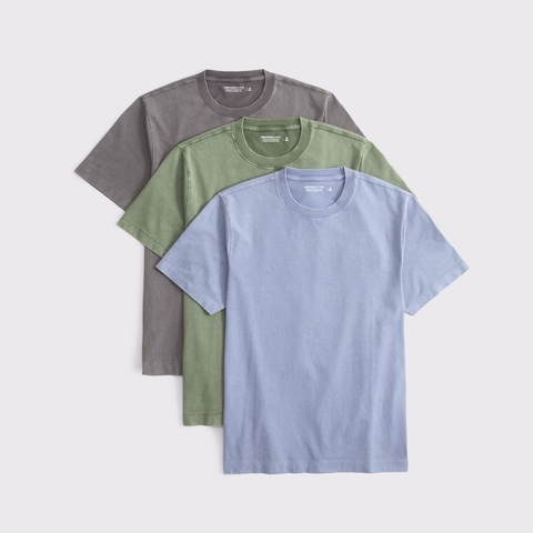 Мужские футболки Abercrombie & Fitch 3-Pack Classic Polished Tees