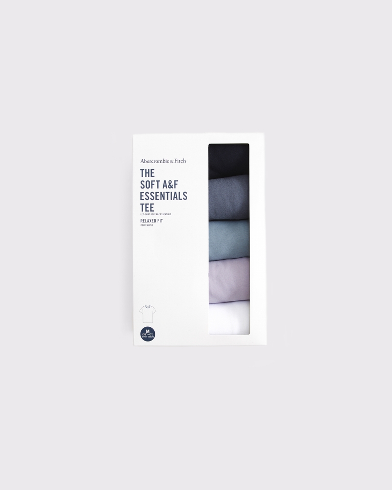 5-Pack Relaxed Essential Tees