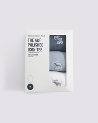 3-Pack Slim Polished Icon Tees