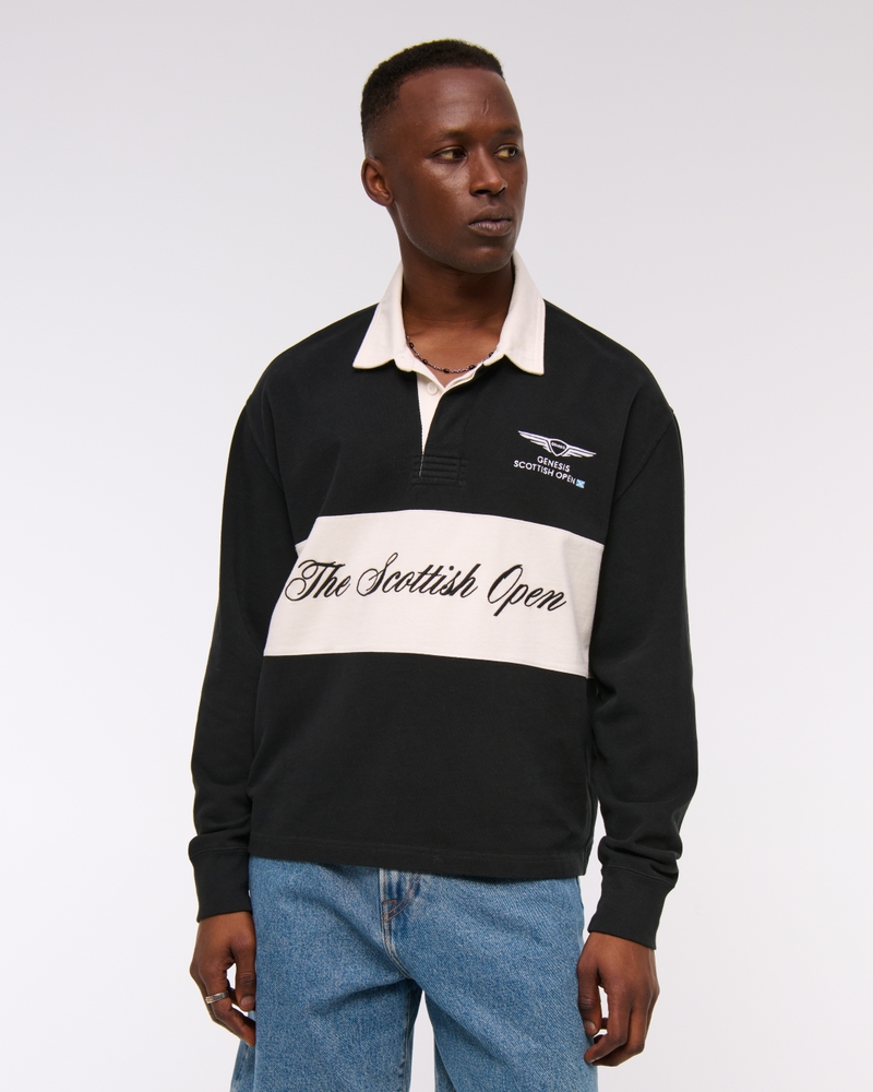 PGA Scottish Open Cropped Rugby Polo