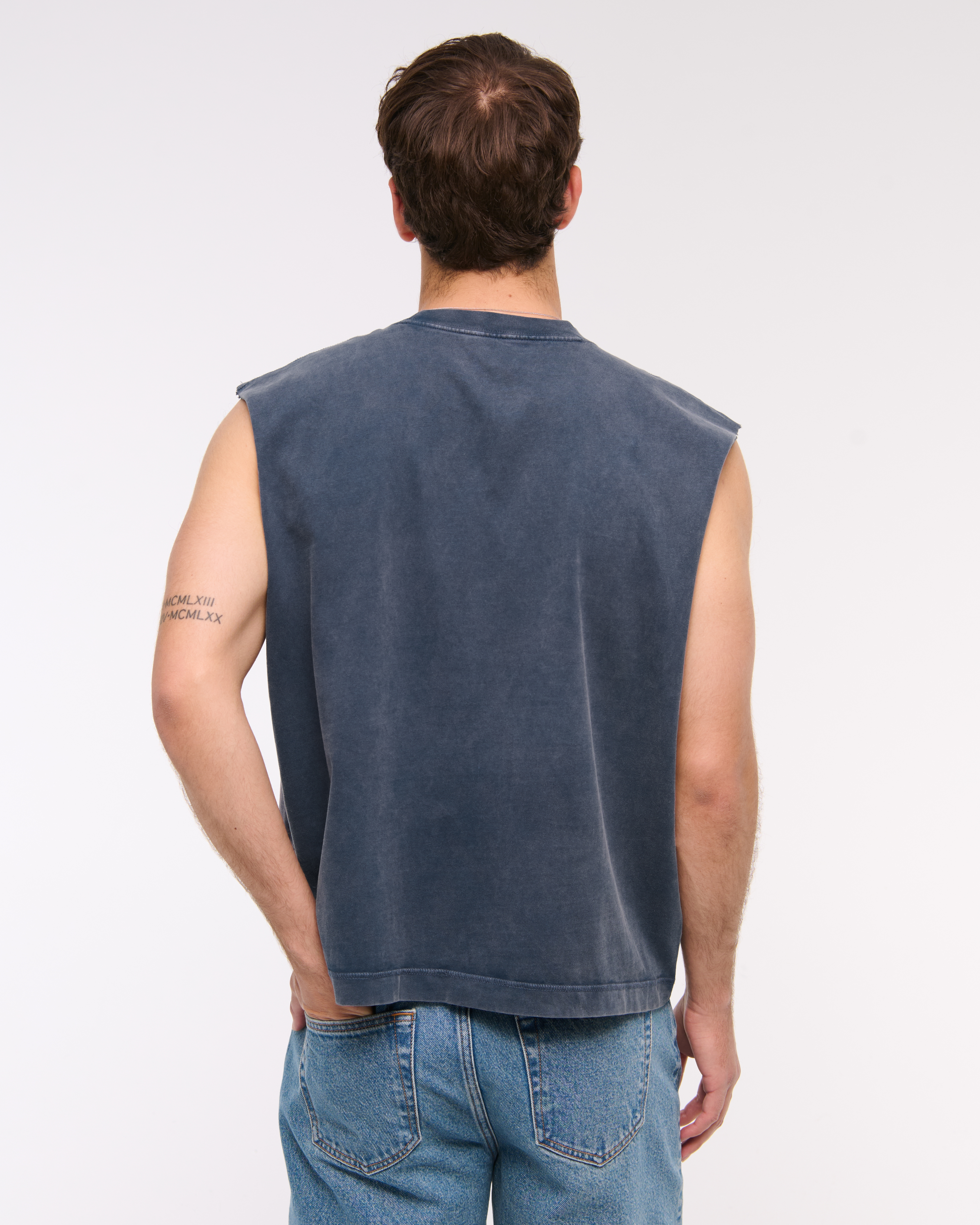 Men's Premium Heavyweight Cropped Tank | Men's Tops