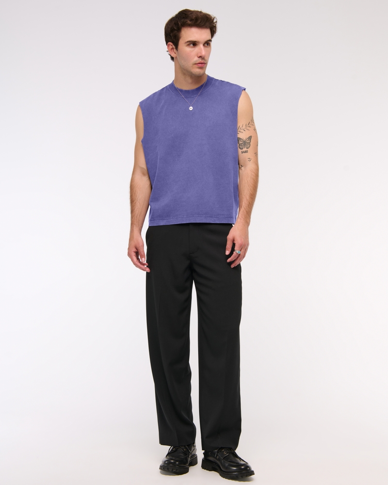 Premium Heavyweight Cropped Tank