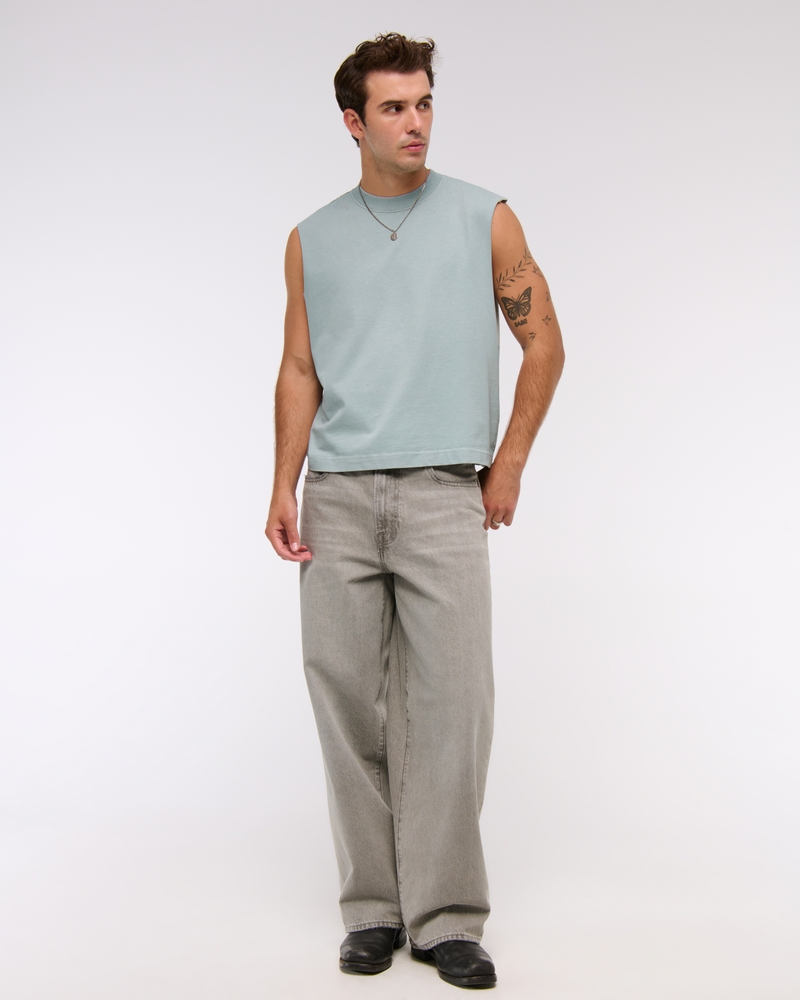 Premium Heavyweight Cropped Tank