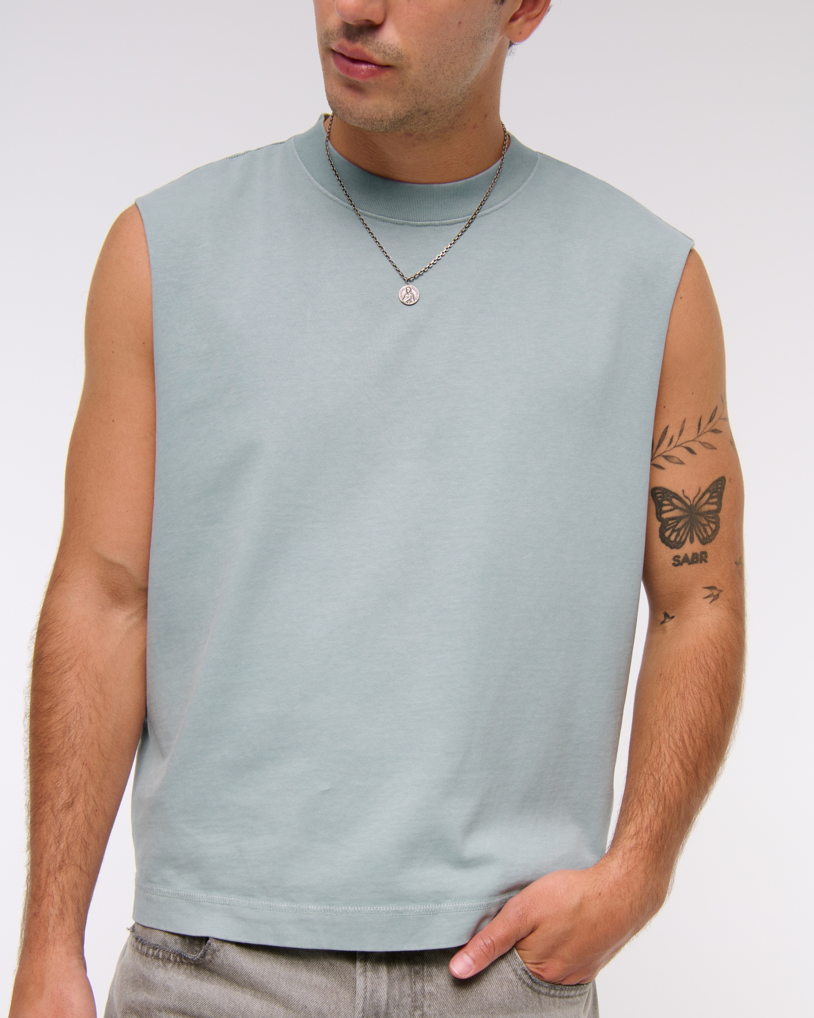 Premium Heavyweight Cropped Tank