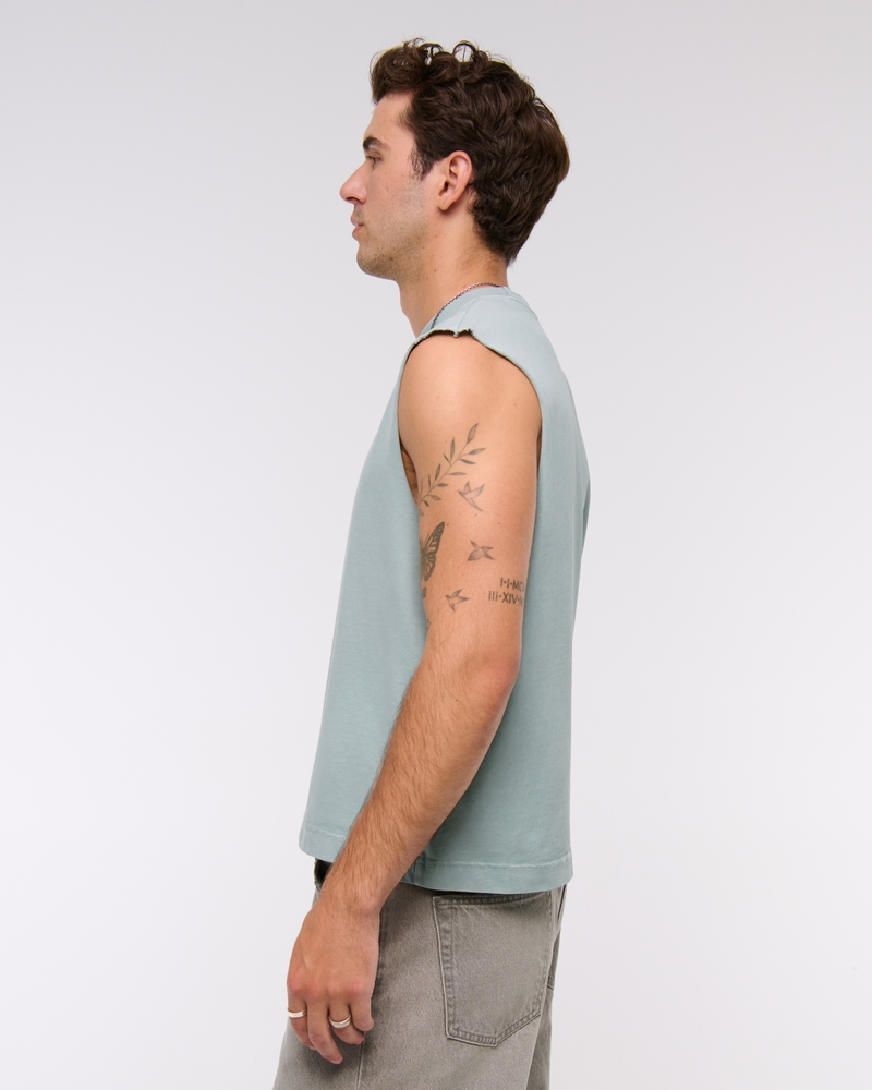 Premium Heavyweight Cropped Tank