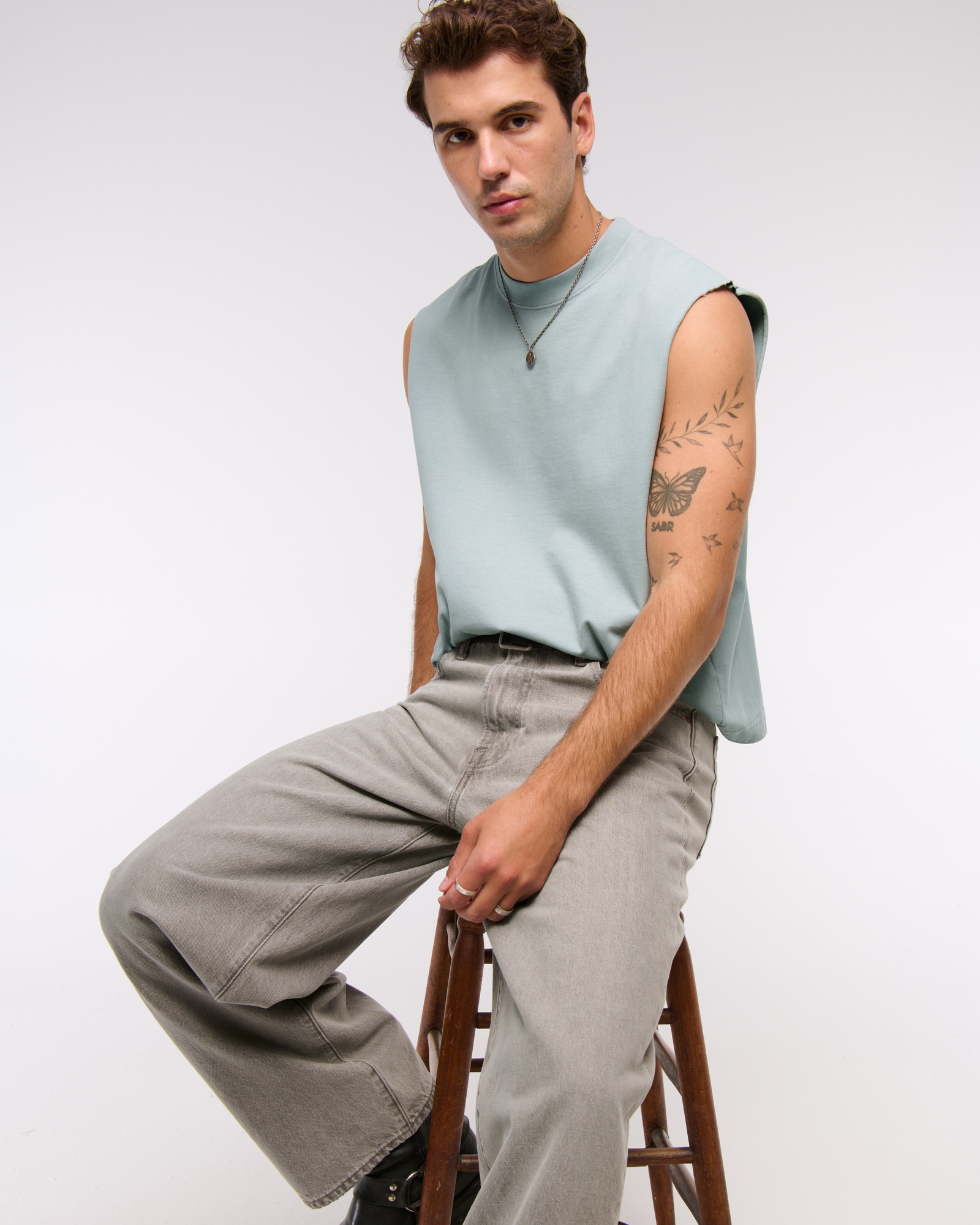 Premium Heavyweight Cropped Tank
