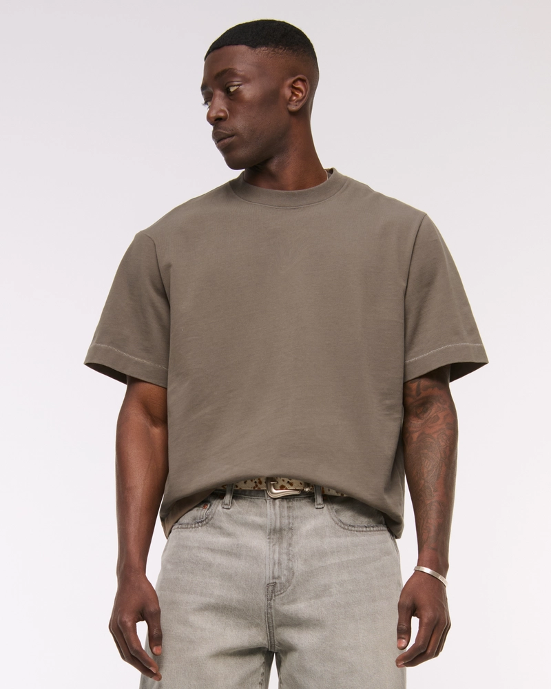 Premium Heavyweight Cropped Tee
