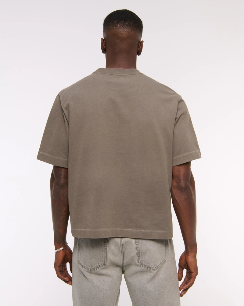 Premium Heavyweight Cropped Tee