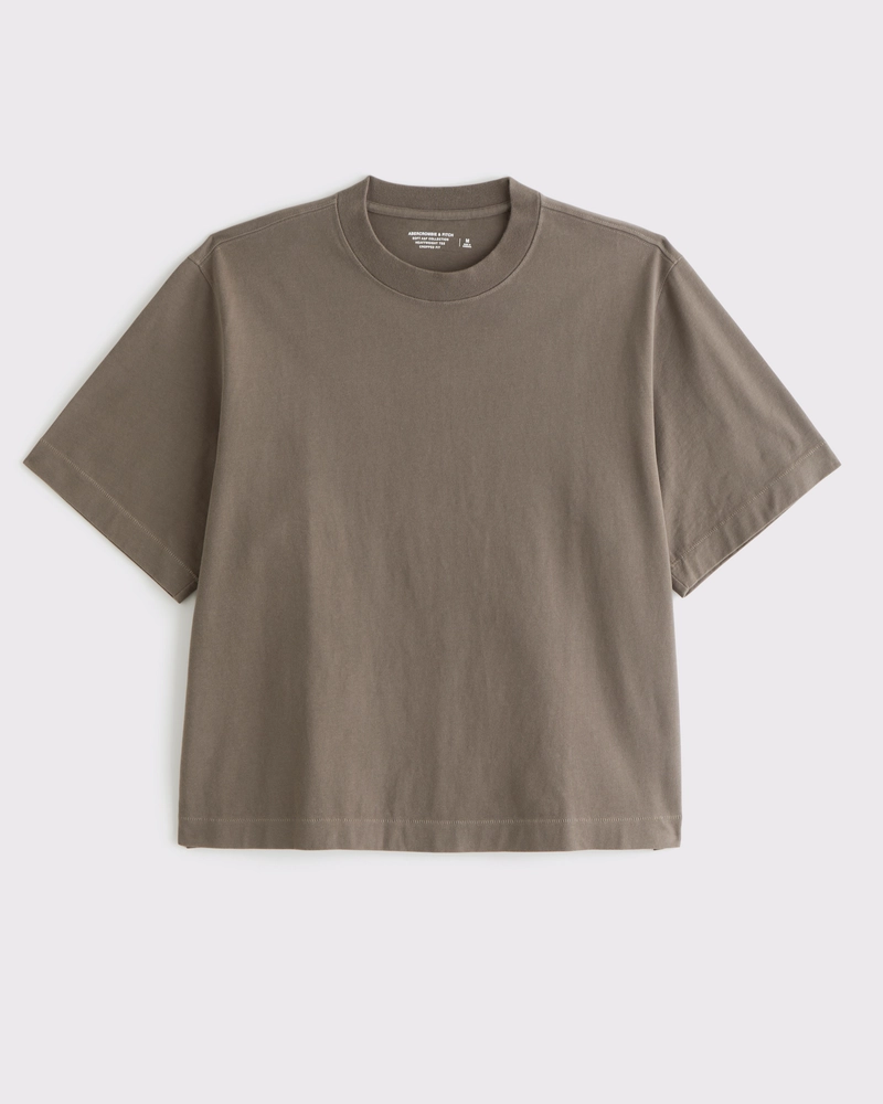 Premium Heavyweight Cropped Tee