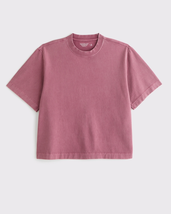 Premium Heavyweight Cropped Tee