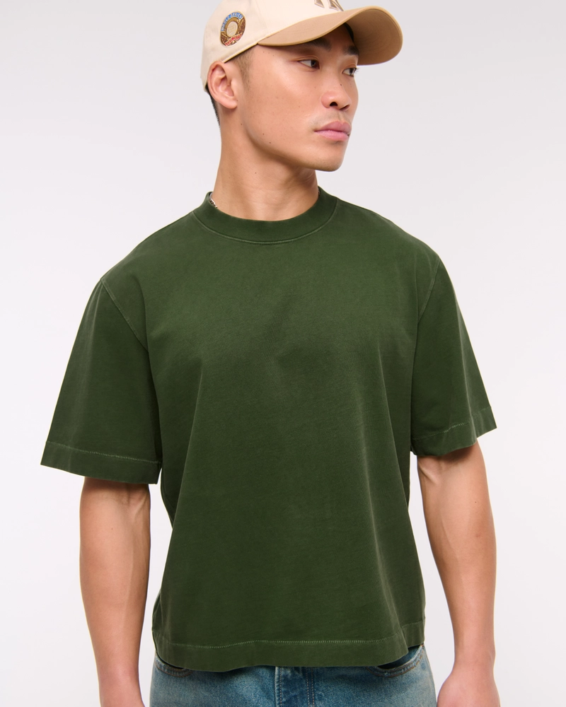 Premium Heavyweight Cropped Tee