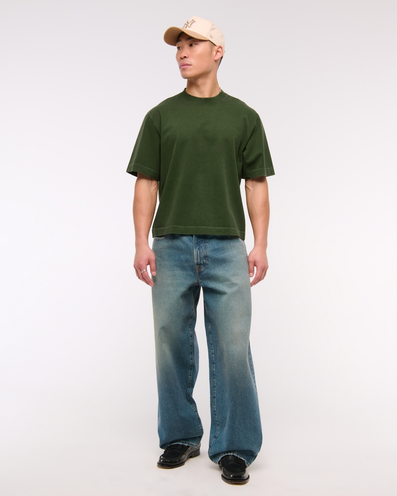 Premium Heavyweight Cropped Tee