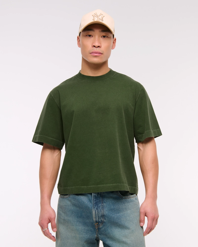 Premium Heavyweight Cropped Tee