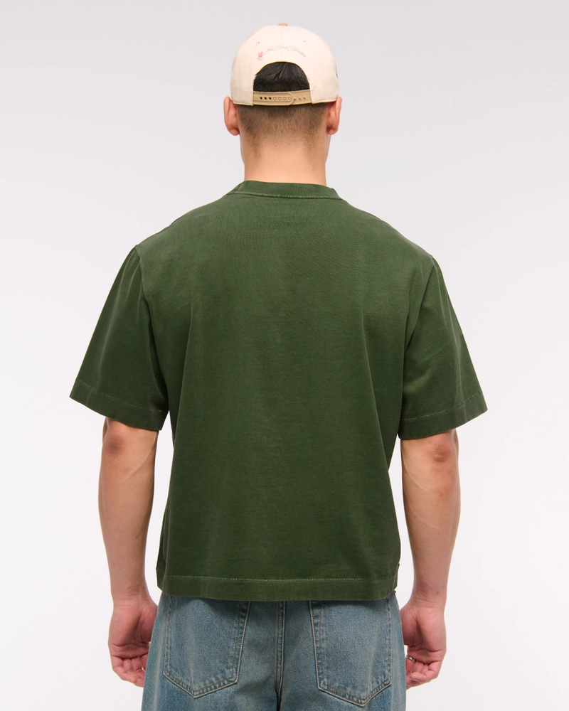 Premium Heavyweight Cropped Tee