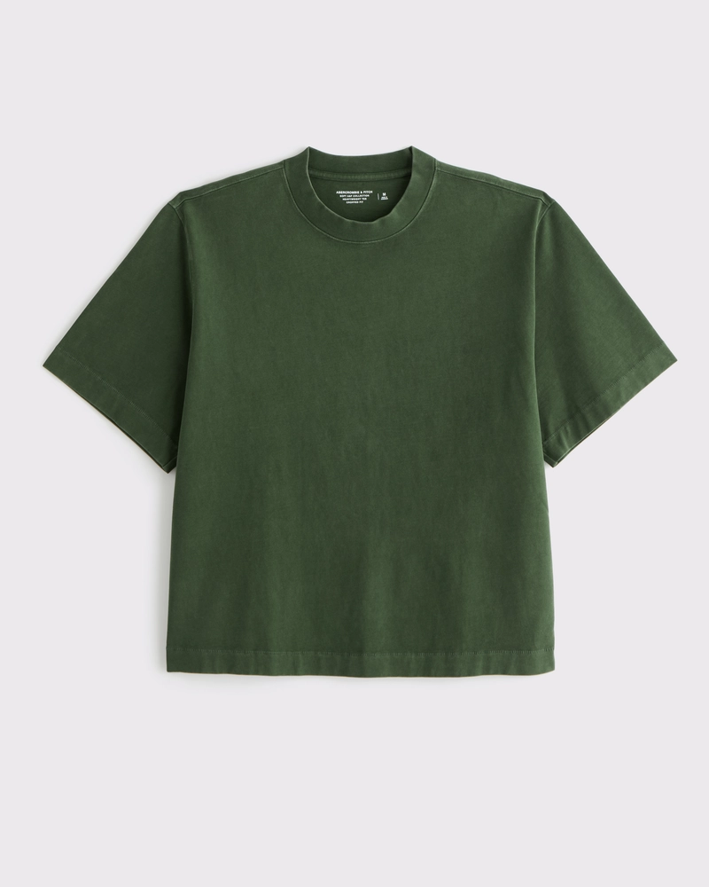 Premium Heavyweight Cropped Tee