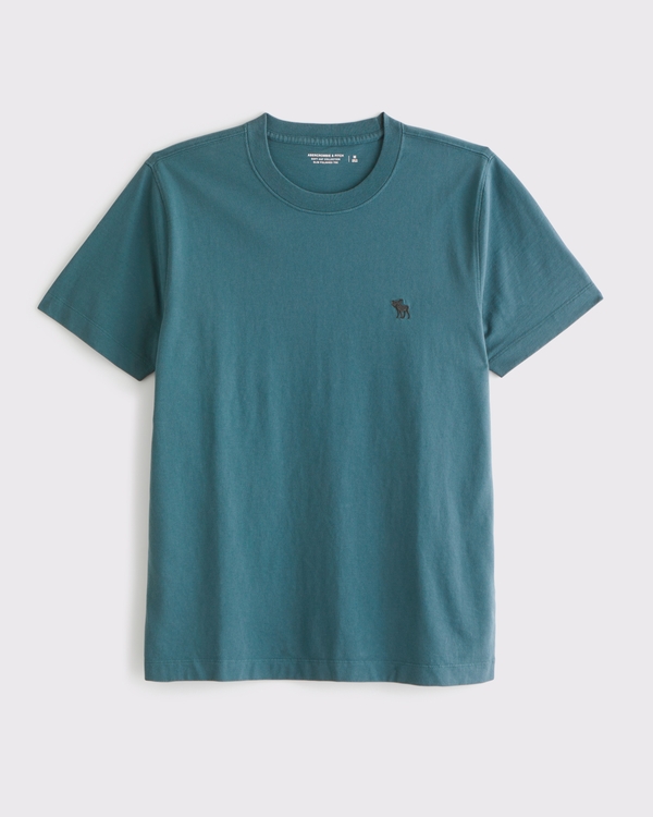 Slim Polished Icon Tee, Earthy Green view 1