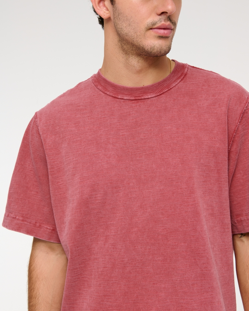 Premium Heavyweight Slub Cropped Tee