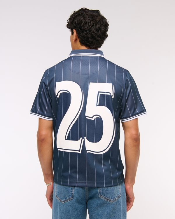 Modelo Soccer Jersey-Inspired Polo
