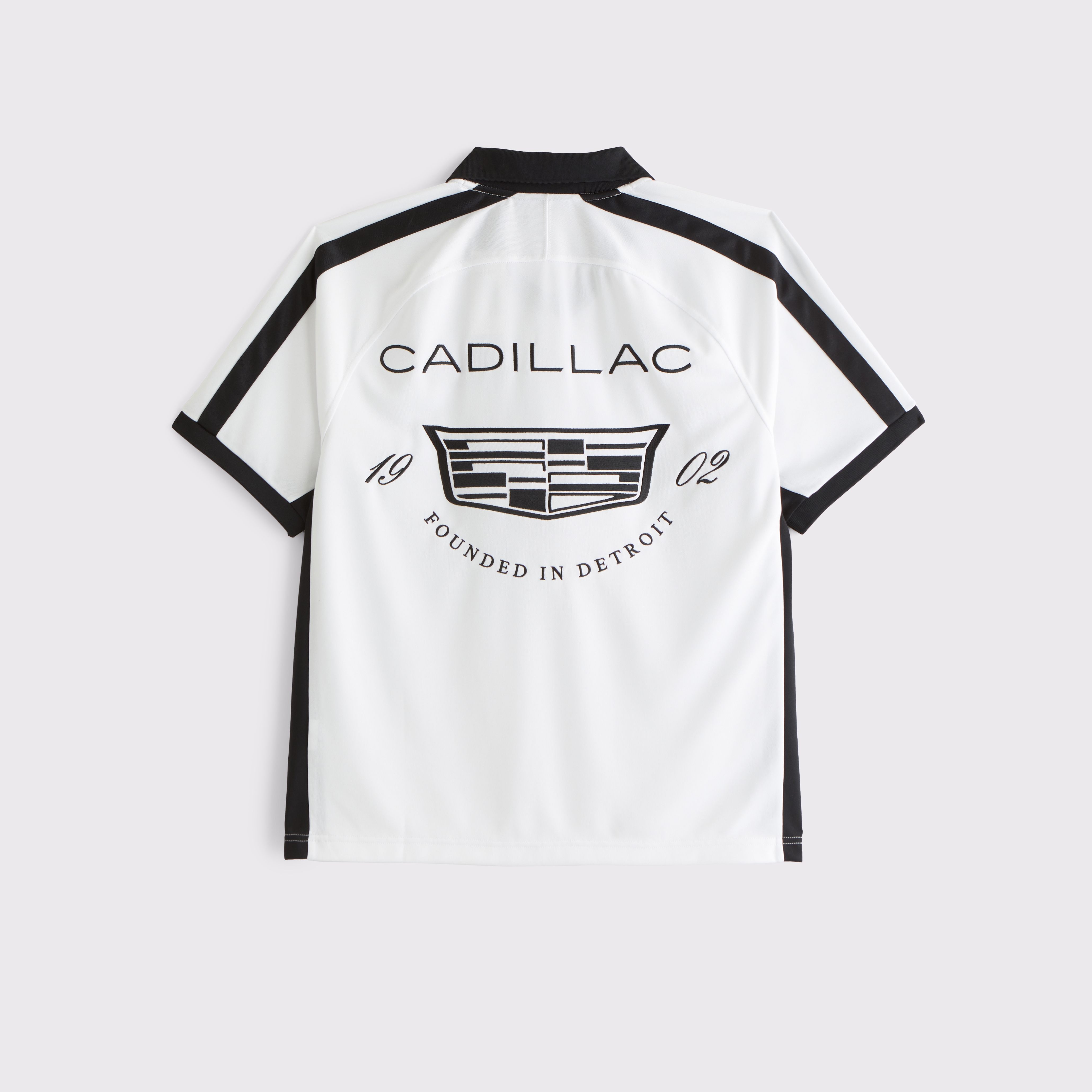 Abercrombie & Fitch Cadillac Soccer Jersey-inspired Polo In Neutral