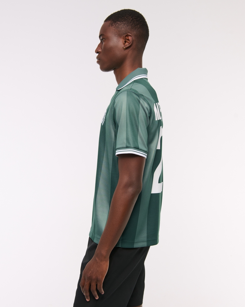 Memorial Soccer Jersey-Inspired Polo