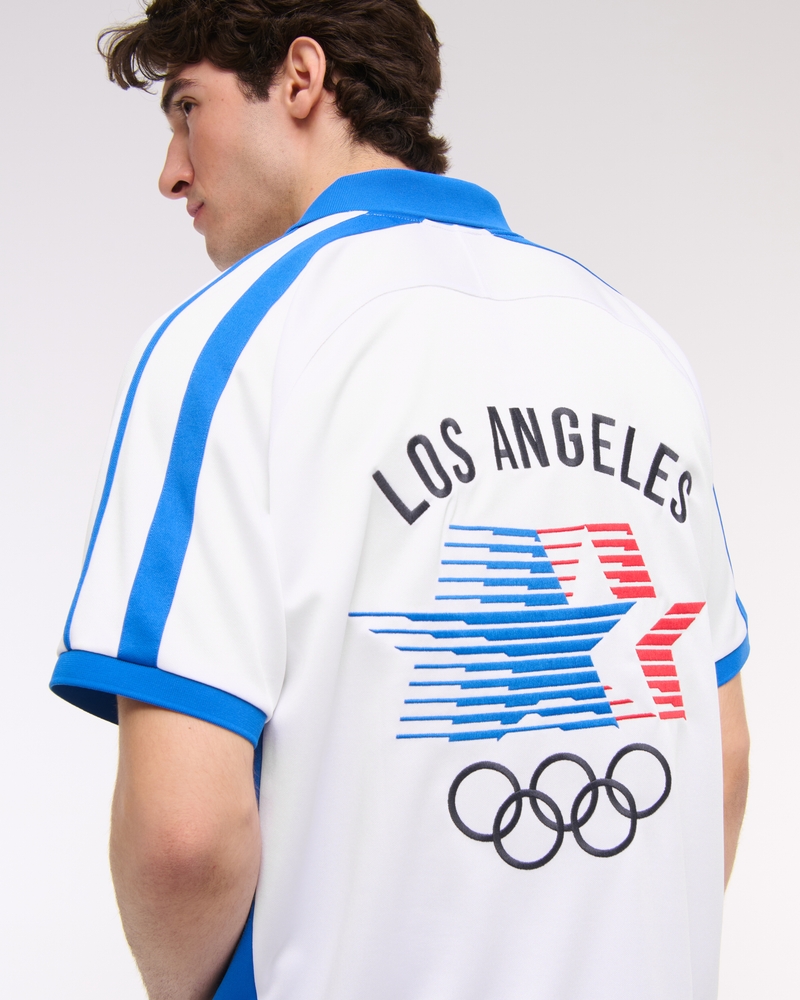 Soccer Jersey-Inspired Polo