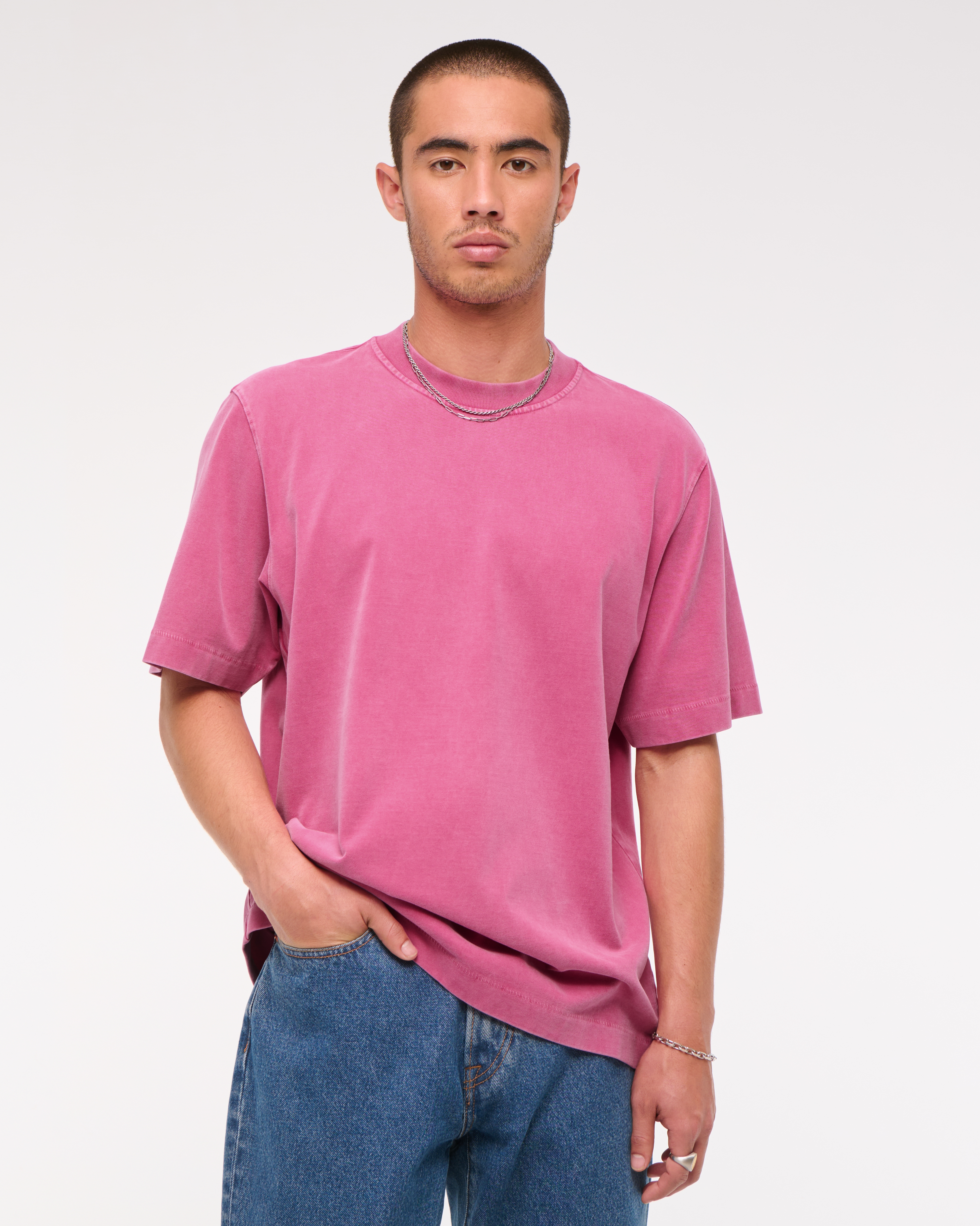 ★Abercrombie & Fitch★プレミアムヘビーウェイト 2.0 Tシャツ Men's Premium Heavyweight 2.0 Tee | Men's Clearance