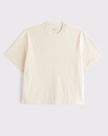 Premium Heavyweight Cropped Tee from Abercrombie & Fitch - $16.97
