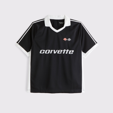 Мужские топы Abercrombie & Fitch Cadillac Soccer Jersey-Inspired Polo