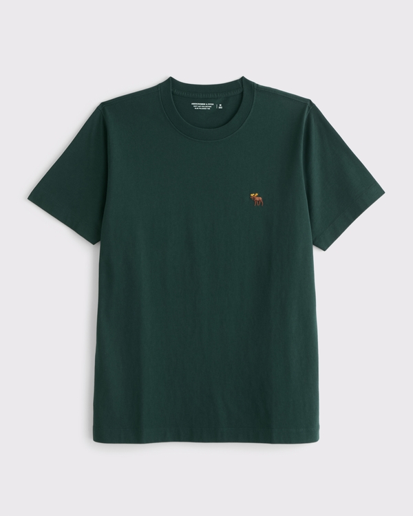 Slim Polished Signature Icon Tee, Dark Forest view 1