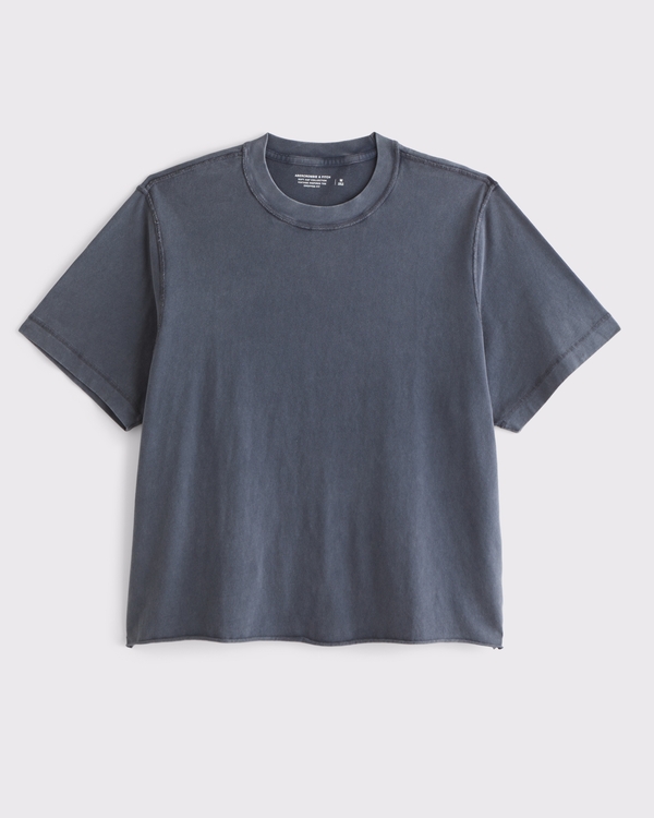 Vintage-Inspired Cropped Tee