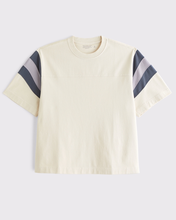 Abercrombie & Fitch, Premium Heavyweight Cropped Tee