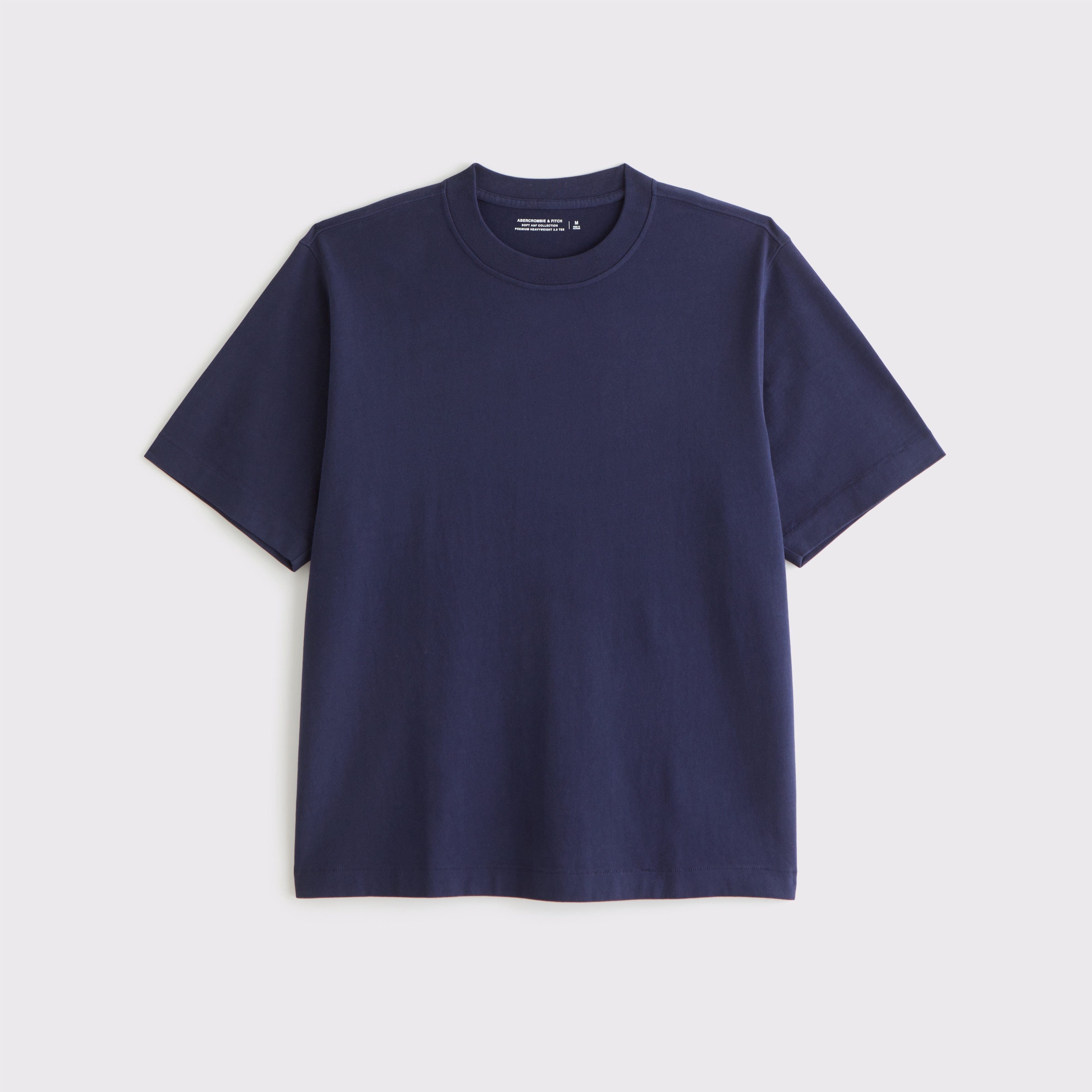 Abercrombie & Fitch Premium Heavyweight 2.0 Tee In Blue