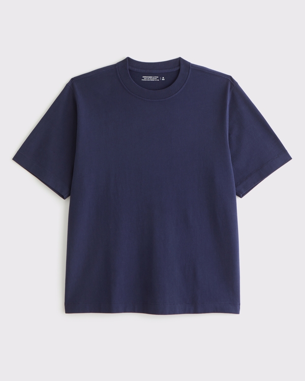 Premium Heavyweight 2.0 Tee, Deep Navy view 1