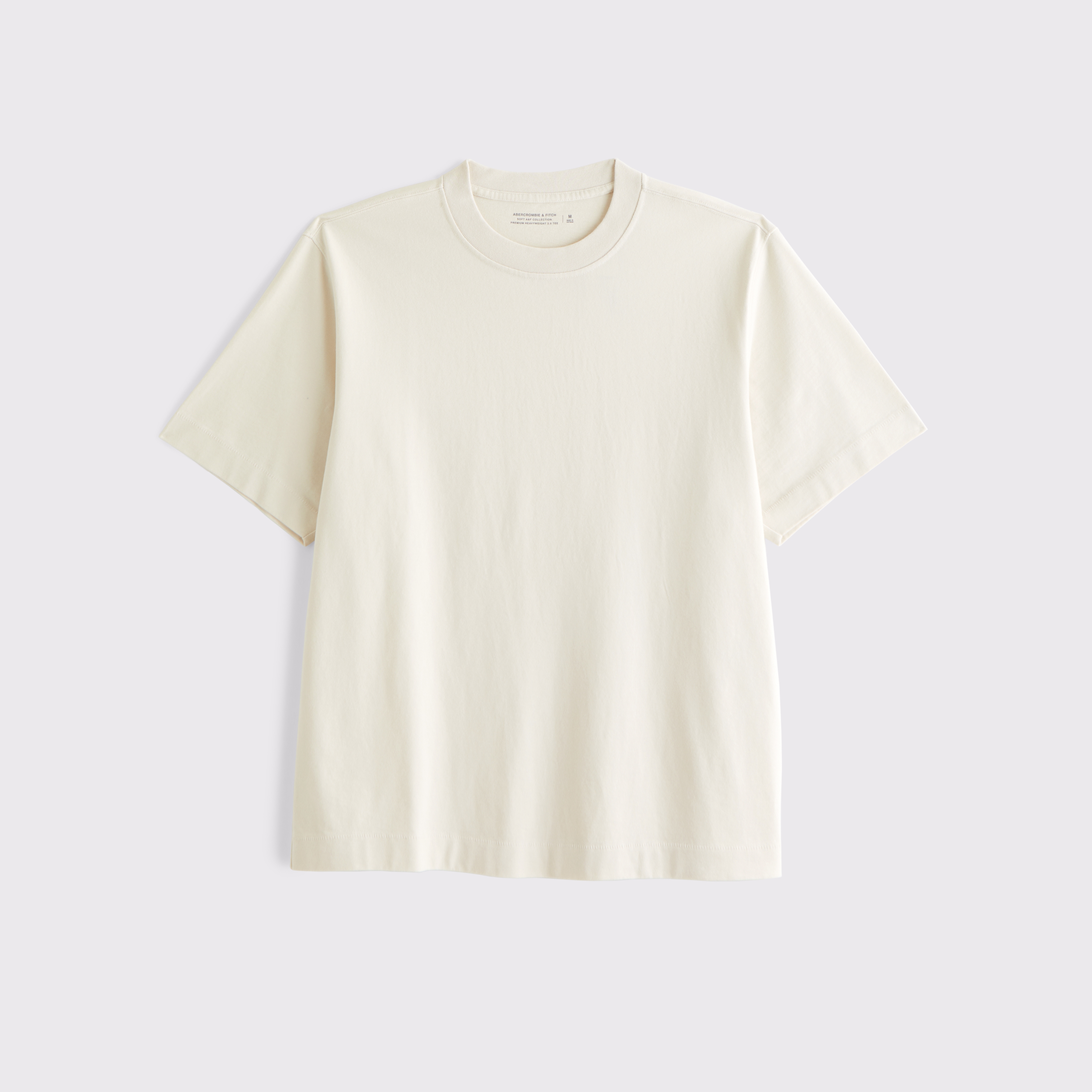 Abercrombie & Fitch Premium Heavyweight 2.0 Tee In Brown