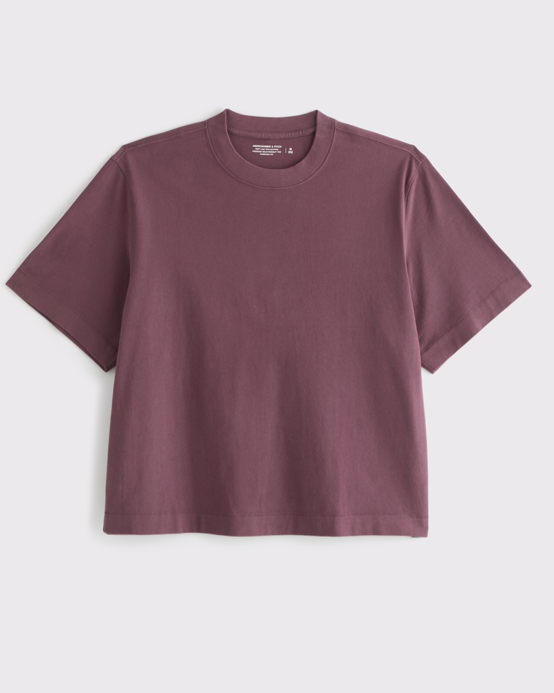 Premium Heavyweight Cropped Tee
