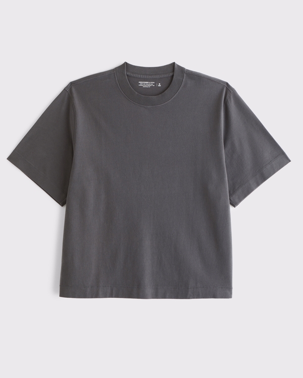 Premium Heavyweight Cropped Tee