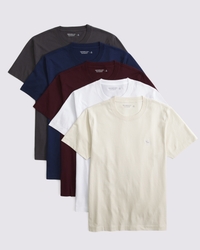 5-Pack Slim Polished Signature Icon Tees