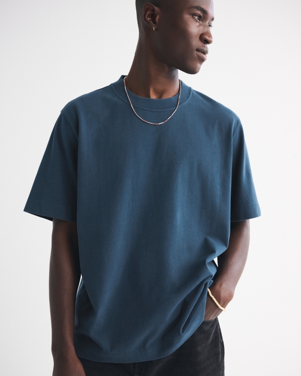 Premium Heavyweight 2.0 Tee, Dusty Teal view 1