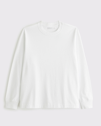 Long-Sleeve Premium Heavyweight 2.0 Tee from Abercrombie & Fitch - $50