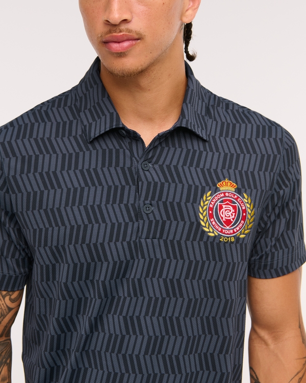 Random Golf Club Performance Polo