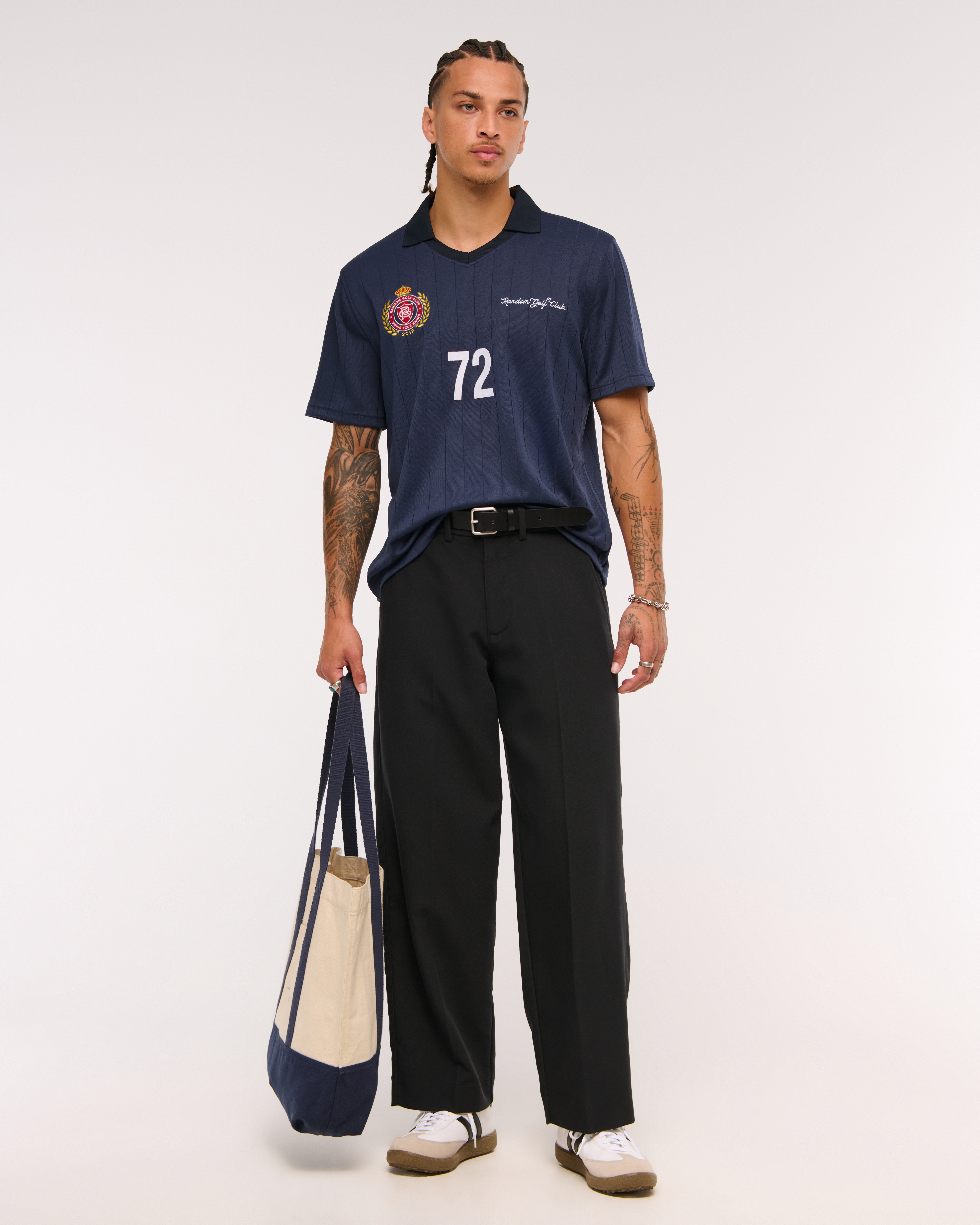 Men's Random Golf Club Soccer Jersey-Inspired Polo | Men's