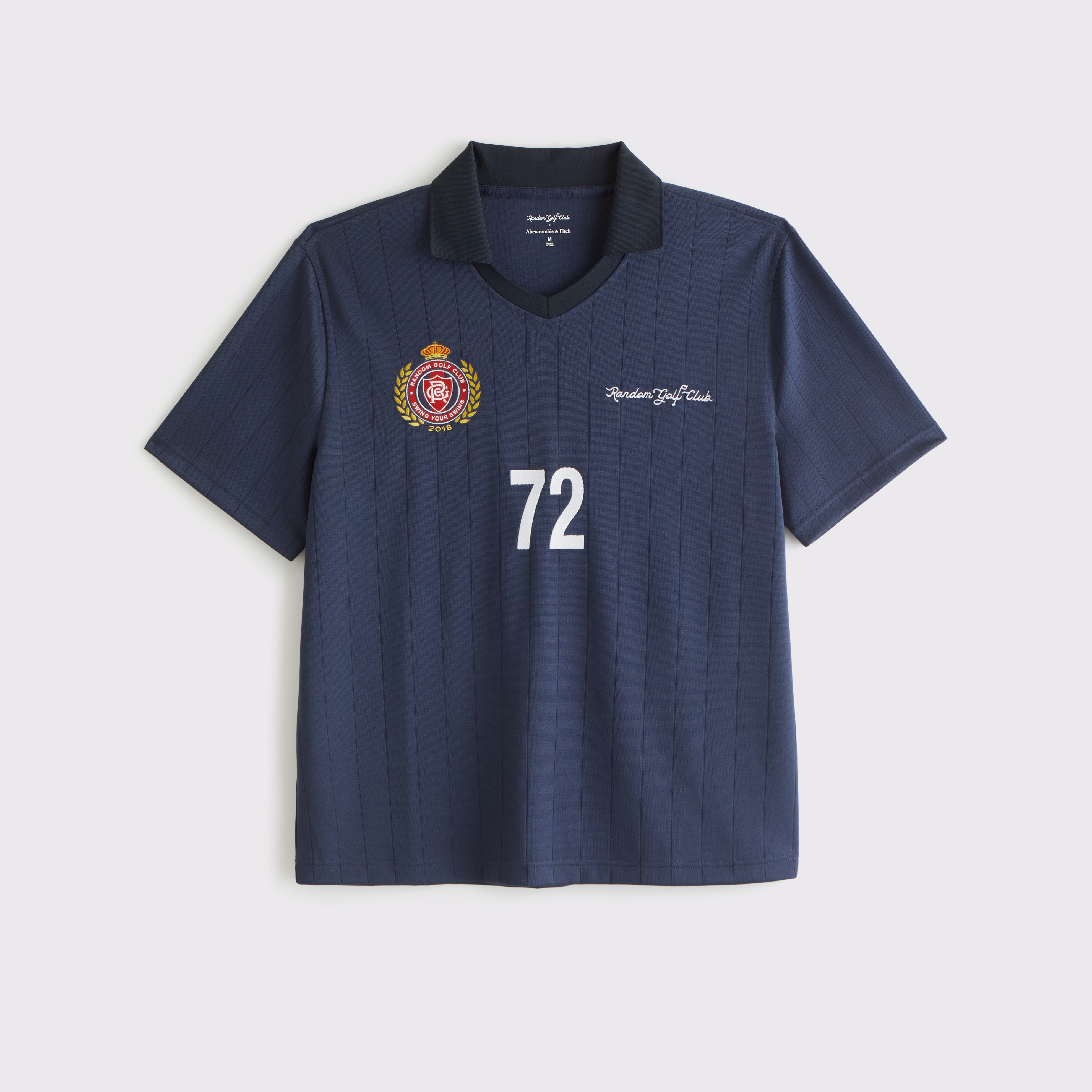 【新品】Golfickers Soccer Polo 半袖（Ｍ） GO GOLF Short Sleeve Birdie Zip Front Polo -