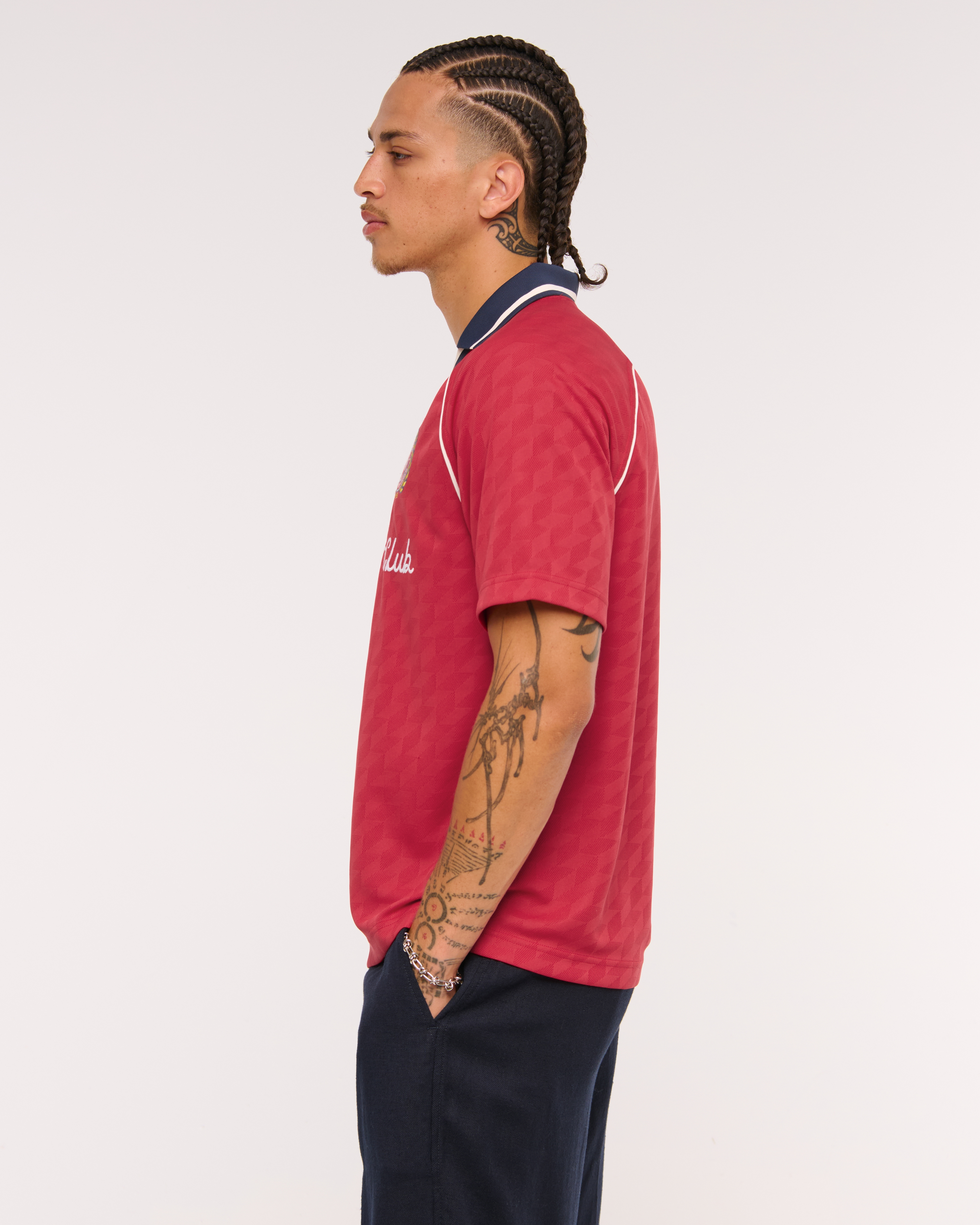 Men's Random Golf Club Soccer Jersey-Inspired Polo | Men's