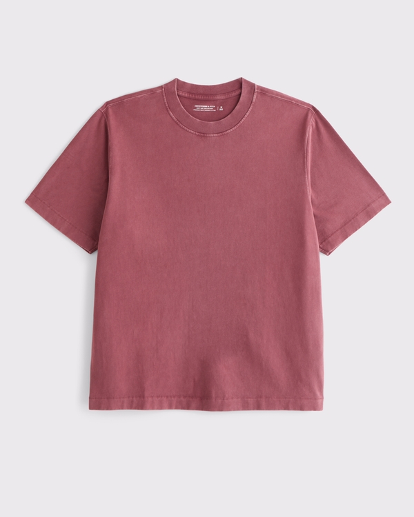 Premium Heavyweight 2.0 Tee, Red Wash view 1