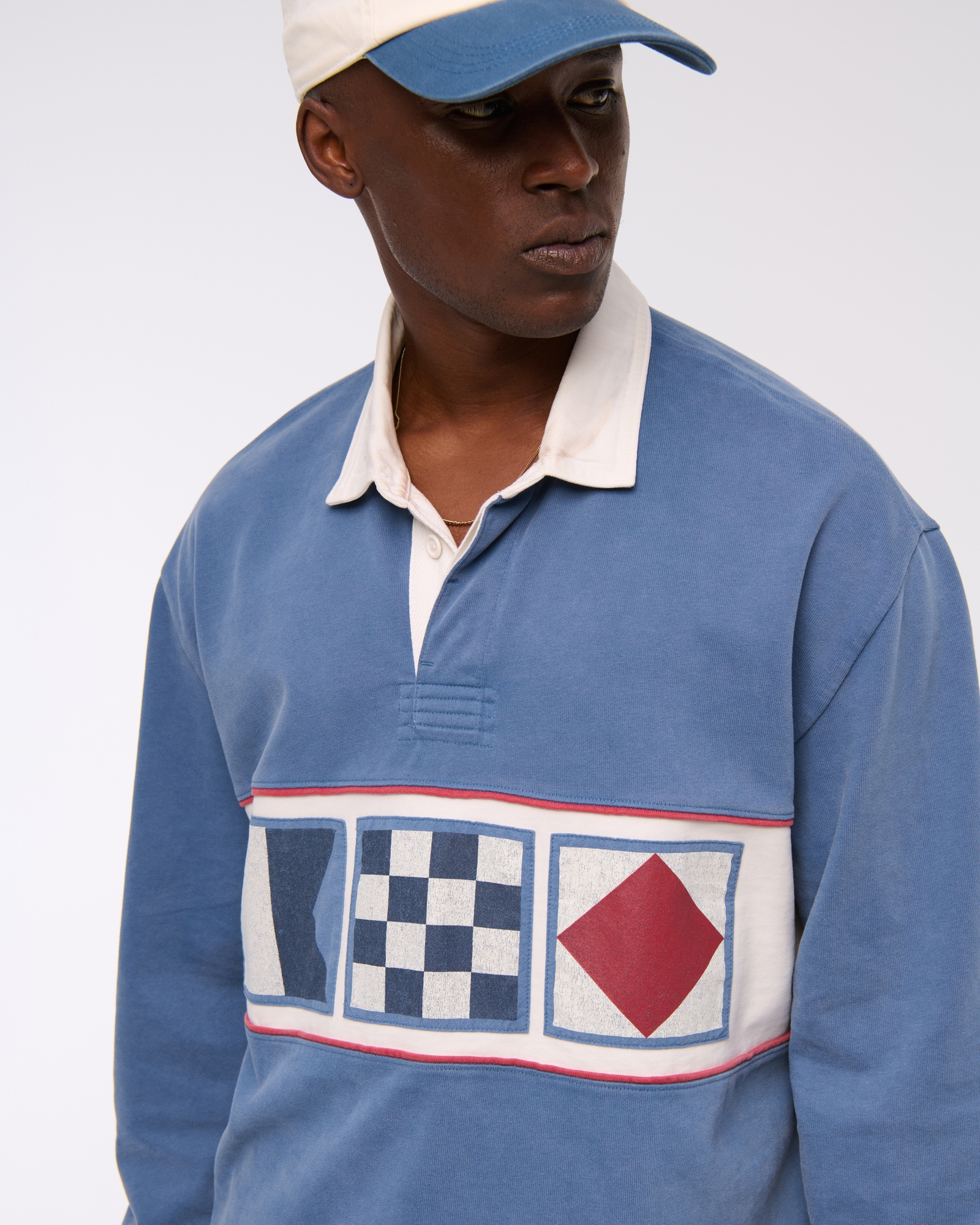 Long-Sleeve Rugby Polo